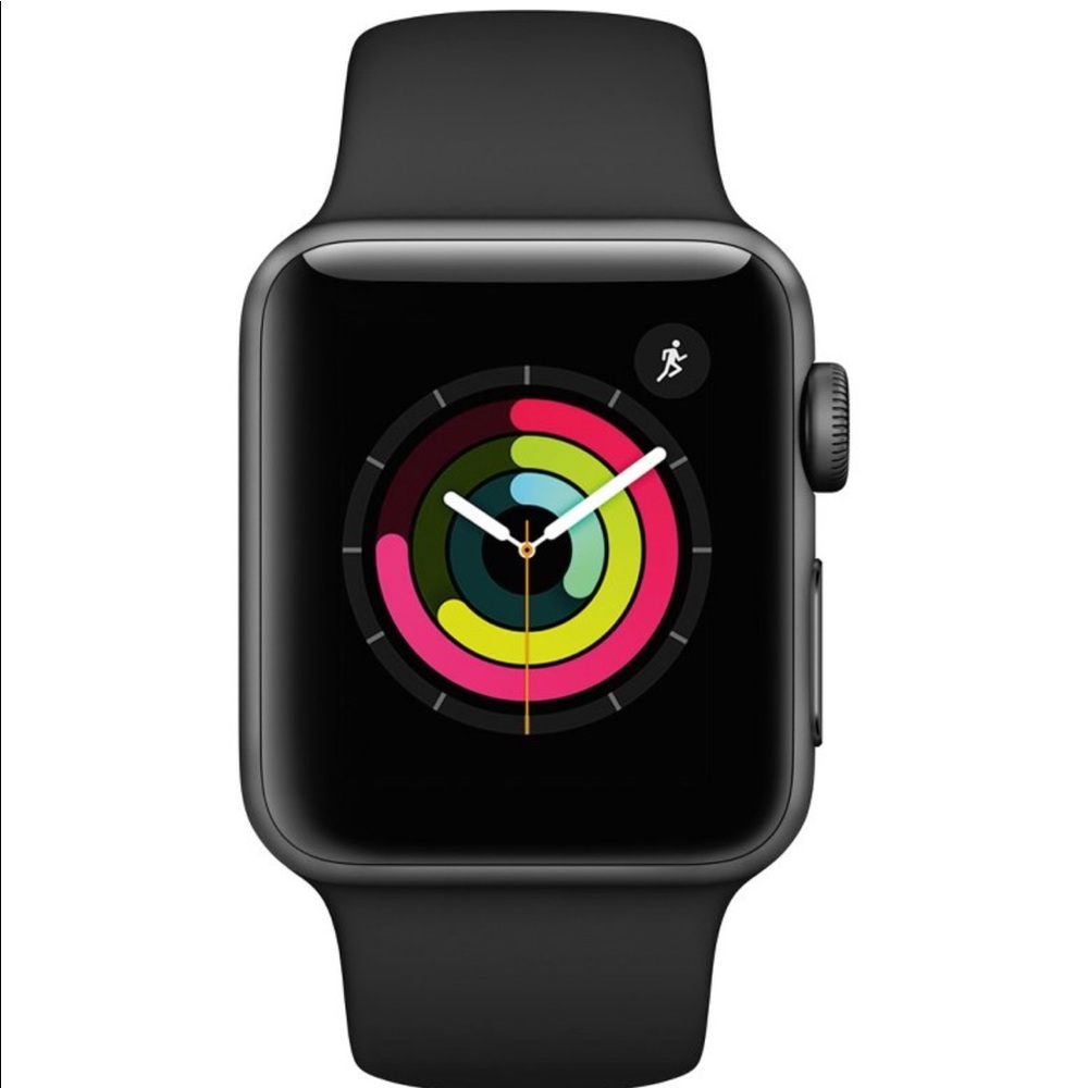 Apple Watch Series 3 GPS 38mm Space
Gray Aluminum Case with Sport Band
Black
